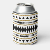 Rafraîchisseur Pour Canette Motif ethnique Black Gold Parties scintillant (Can Dos)