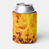 Rafraîchisseur Pour Canette Motif Feu Et Flames (Can Dos)