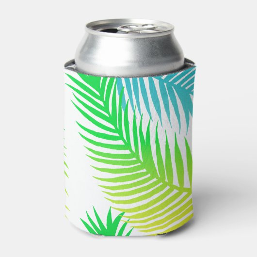 Rafraîchisseur Pour Canette Motif feuille Palm (Can devant)