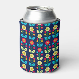 Rafraîchisseur Pour Canette Motif floral coloré