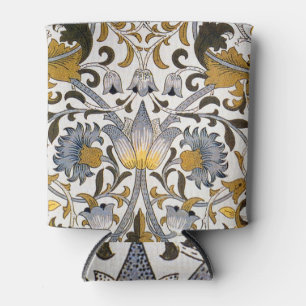 Rafraîchisseur Pour Canette Motif floral William Morris Lodden : bleu or