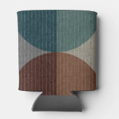 Rafraîchisseur Pour Canette motif géométrique Abstrait. (Dos)