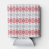 Rafraîchisseur Pour Canette Motif géométrique du soleil du matin letton VIII (Dos)