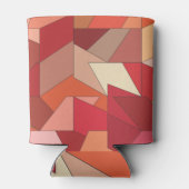 Rafraîchisseur Pour Canette Motif géométrique moderne (Dos)