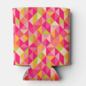 Rafraîchisseur Pour Canette Motif géométrique triangles (Dos)