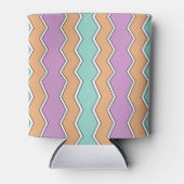 Rafraîchisseur Pour Canette Motif géométrique ZigZag (Devant)