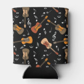Rafraîchisseur Pour Canette Motif Guitare Music Notes (Dos)