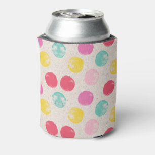 Rafraîchisseur Pour Canette Motif joli et coloré à pois