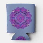 Rafraîchisseur Pour Canette Motif Mandala rose & violet (Dos)