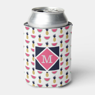 Rafraîchisseur Pour Canette Motif mignon de griffonnage d'ananas et de