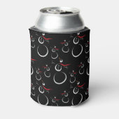 Rafraîchisseur Pour Canette Motif motoneige d'hiver mignon noir (Can Dos)