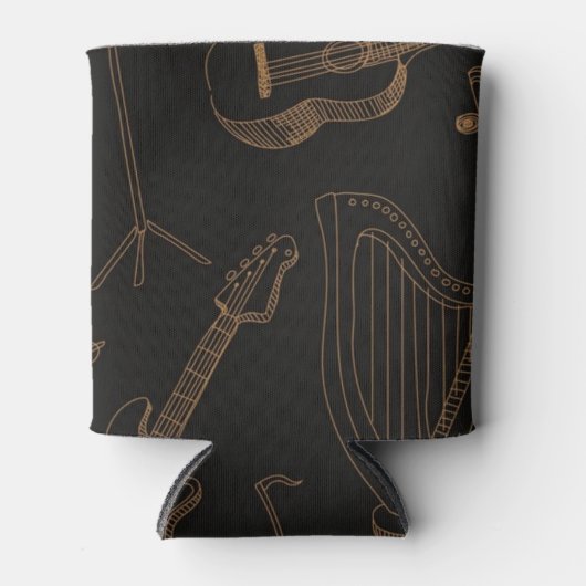 Rafraîchisseur Pour Canette Motif musical (Devant)