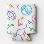 Rafraîchisseur Pour Canette Motif musical (Dos)