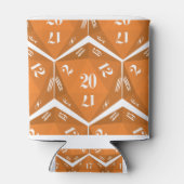 Rafraîchisseur Pour Canette Motif Orange-20 faces (Dos)