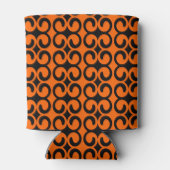 Rafraîchisseur Pour Canette Motif orange et noir (Dos)