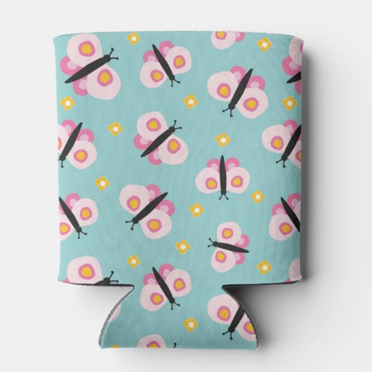 Rafraîchisseur Pour Canette Motif papillon (Dos)