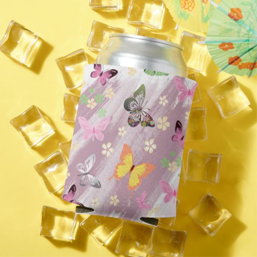 Rafraîchisseur Pour Canette Motif papillon 7 (Été in situ)