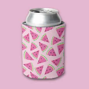 Rafraîchisseur Pour Canette Motif pastèque rose