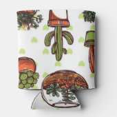 Rafraîchisseur Pour Canette motif plante (Dos)