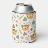 Rafraîchisseur Pour Canette Motif Plante de Leopard Head Tropical (Can Dos)