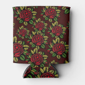 RAFRAÎCHISSEUR  POUR CANETTE MOTIF ROSE MEXICAIN (Devant)