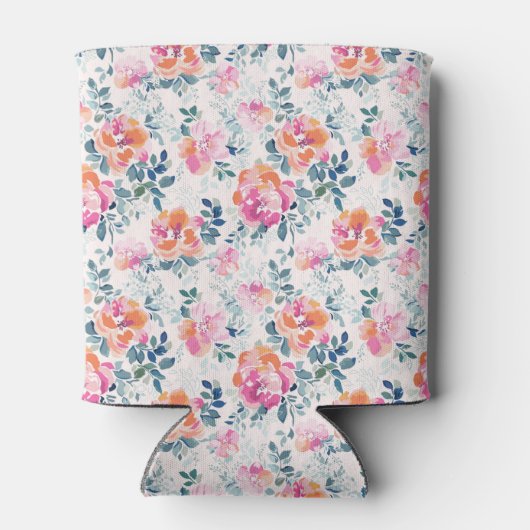 Rafraîchisseur Pour Canette Motif Rose peint (Dos)