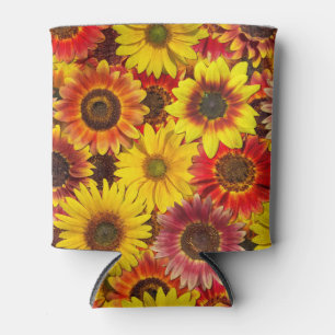 Rafraîchisseur Pour Canette Motif sans couture de tournesols