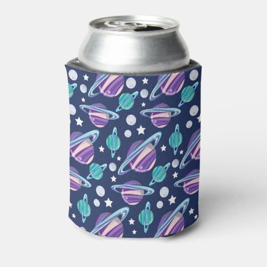 Rafraîchisseur Pour Canette Motif spatial, Planètes, Étoiles, Galaxie, Cosmos (Can Dos)