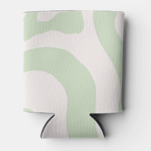Rafraîchisseur Pour Canette Motif Super à bande verte Sage Green