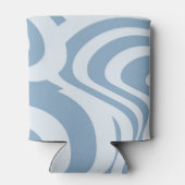 Rafraîchisseur Pour Canette Motif Super Y2K rétro bleu (Dos)