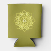 Rafraîchisseur Pour Canette motif thaïlandais carré de design graphique modern (Devant)