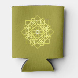 Rafraîchisseur Pour Canette motif thaïlandais carré de design graphique modern