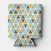 Rafraîchisseur Pour Canette Motif triangle géométrique (Devant)