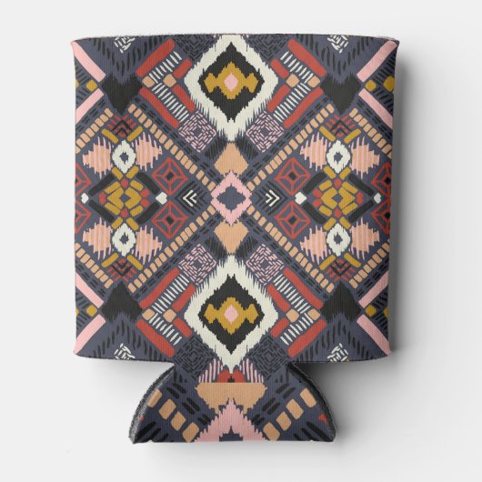 Rafraîchisseur Pour Canette Motif tribal africain Chevron Aztec (Devant)