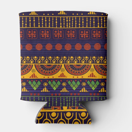 Rafraîchisseur Pour Canette Motif tribal, polyvalent pour diverses utilisation (Dos)