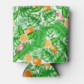 Rafraîchisseur Pour Canette Motif tropical, colibris II (Devant)