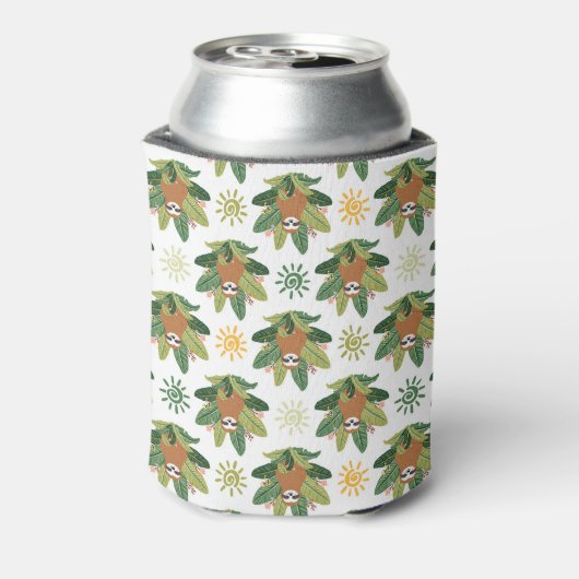 Rafraîchisseur Pour Canette Motif Tropical Sloth (Can Dos)