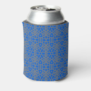 Rafraîchisseur Pour Canette Motif unique bleu et argent