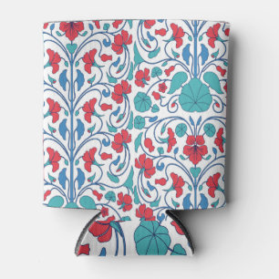 Rafraîchisseur Pour Canette Motif vintage arabe floral sans couture.