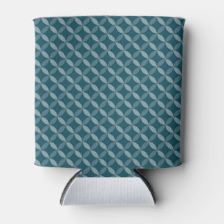 RAFRAÎCHISSEUR POUR CANETTE MOTIFS GÉOMÉTRIQUES BLEU TURQUOISE AUTOMNE