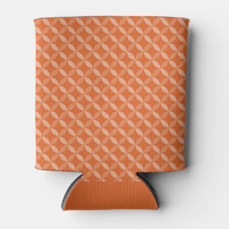 RAFRAÎCHISSEUR POUR CANETTE MOTIFS GÉOMÉTRIQUES ORANGE D'AUTOMNE