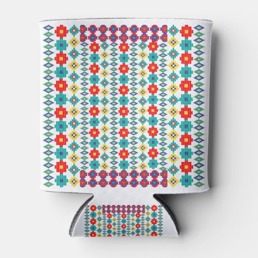 Rafraîchisseur Pour Canette Motifs Perler Bead (Devant)