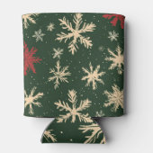 Rafraîchisseur Pour Canette Motifs verts de Noël (Dos)