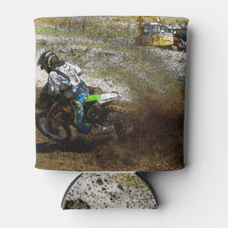 Rafraîchisseur Pour Canette Motocross Dirtbike Racer Sports Cadeau