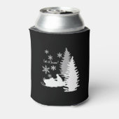 Rafraîchisseur Pour Canette Motoneige Laisser Neige Noir (Can Dos)