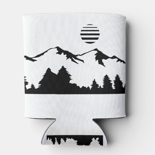 Rafraîchisseur Pour Canette Mountain Sun Design (Dos)