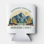Rafraîchisseur Pour Canette Mountain Sunrise Nom de famille (Dos)