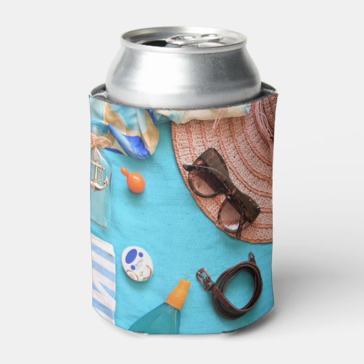 Rafraîchisseur Pour Canette Mousse de plage (Can devant)