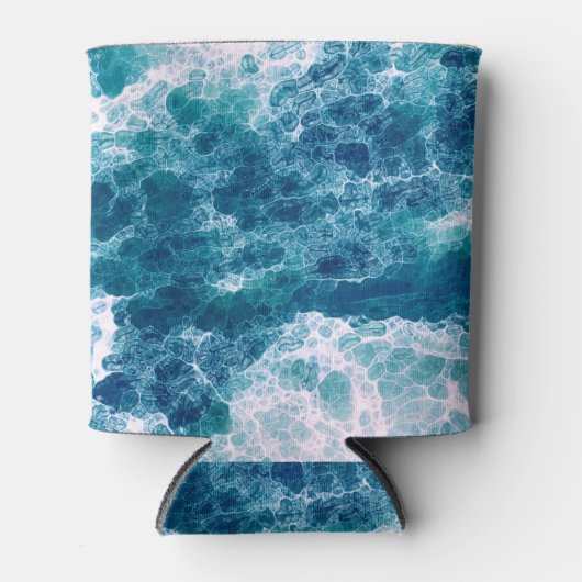 Rafraîchisseur Pour Canette Mousse mer (Devant)