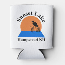 Mousse Sunset Lake Can Cooler